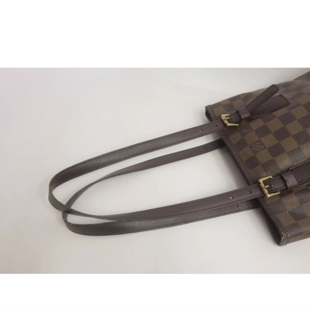 LOUIS VUITTON Damier Ebene Marais Bucket 23 - Picture 7 of 16